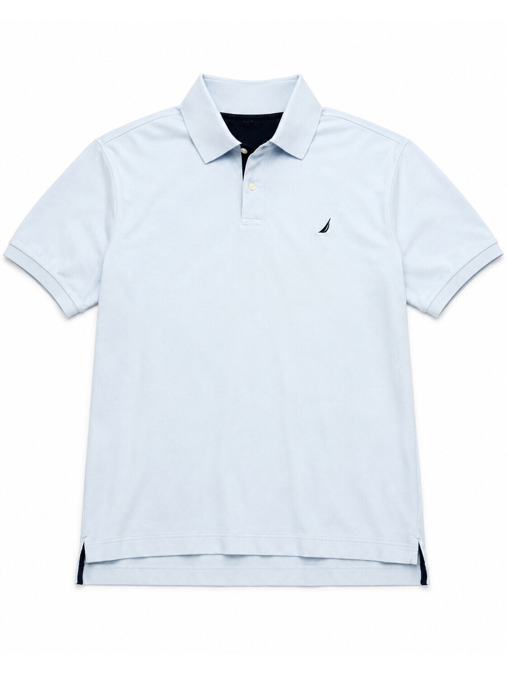 Nautica Men's Light Blue Classic Fit Short Sleeve Polo Shirt Size 2XL